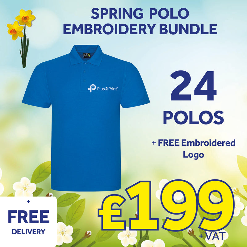 Spring Polo Embroidery Bundle