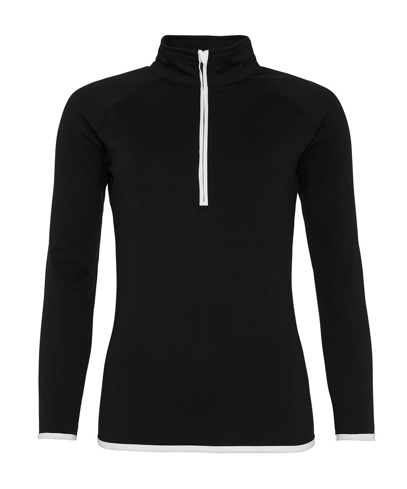 AWDis Women's Cool ½ Zip Sweatshirt (JC036)