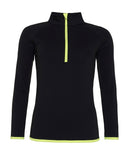 AWDis Women's cool ½ zip sweatshirt - JC036