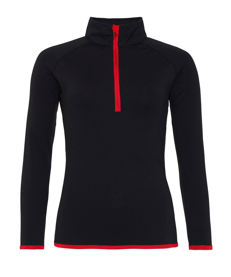 AWDis Women's Cool ½ Zip Sweatshirt (JC036)