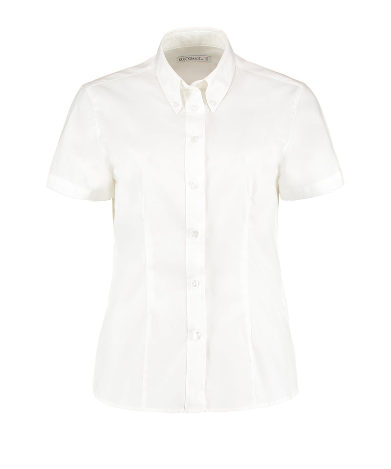 Kustom Kit Women's Short Sleeve Oxford Blouse (KK701)