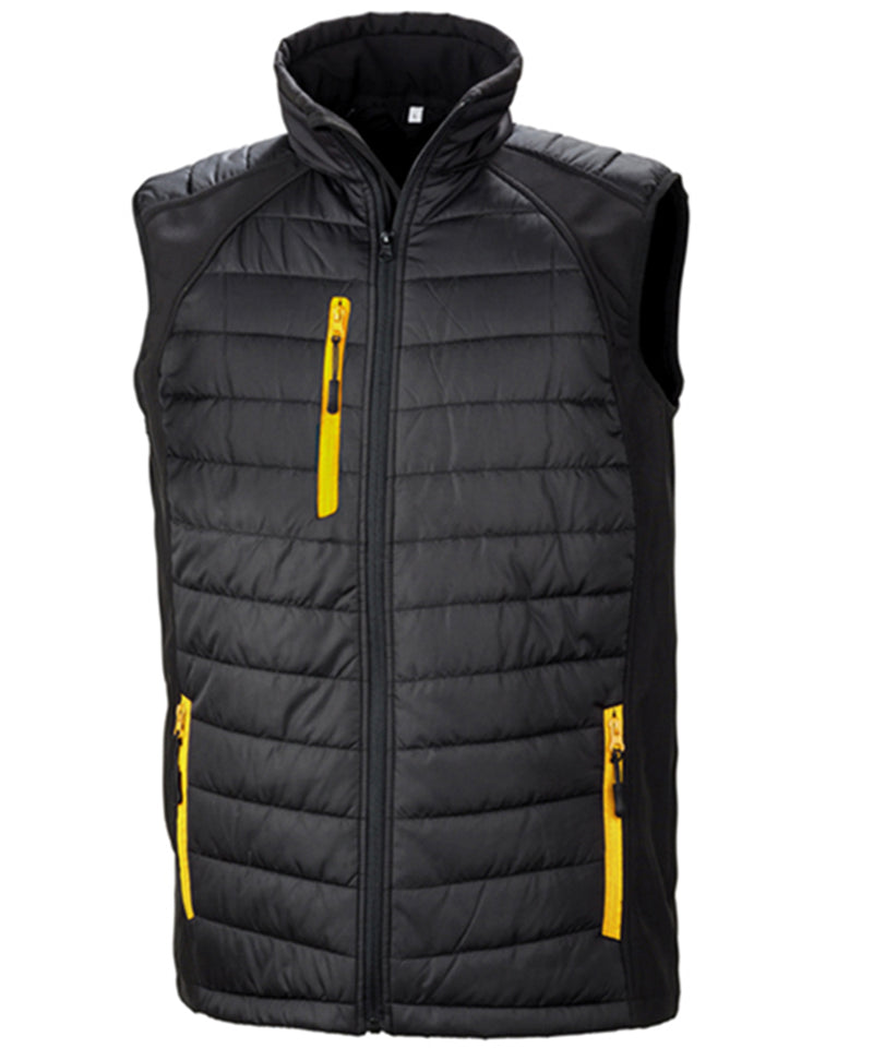 Result Compass Padded Softshell Gilet