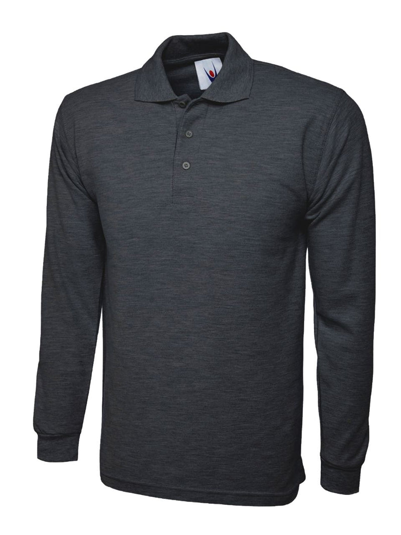 Uneek Long Sleeve Polo Shirt