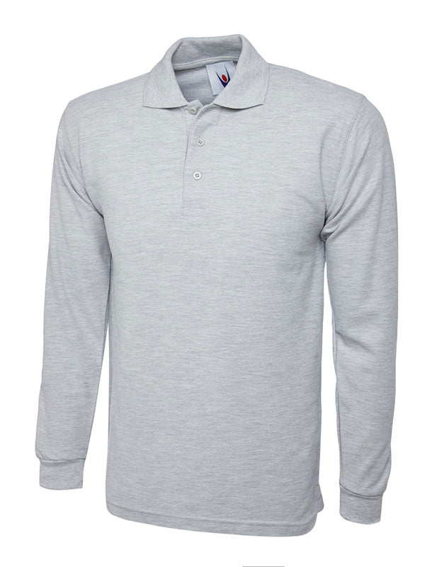 Uneek Long Sleeve Polo Shirt