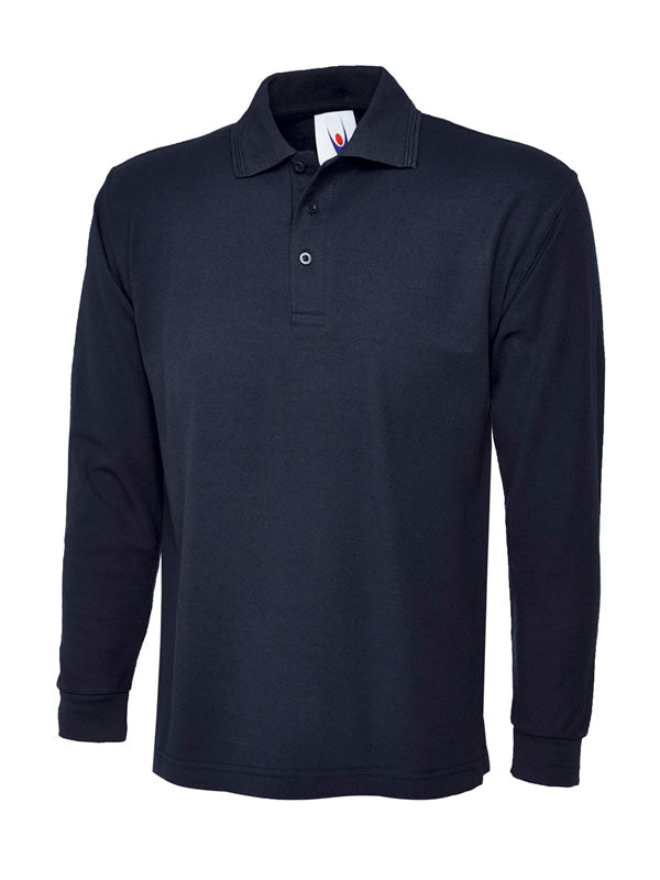 Uneek Long Sleeve Polo Shirt
