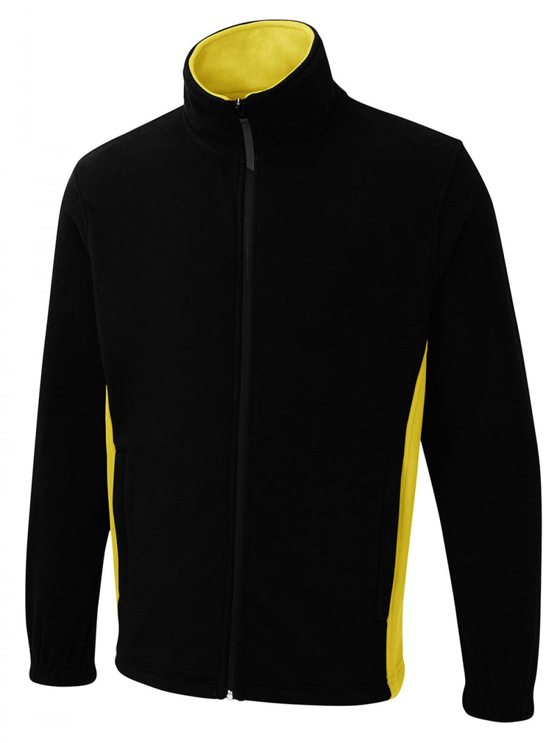 Uneek Two Tone Full-Zip Fleece
