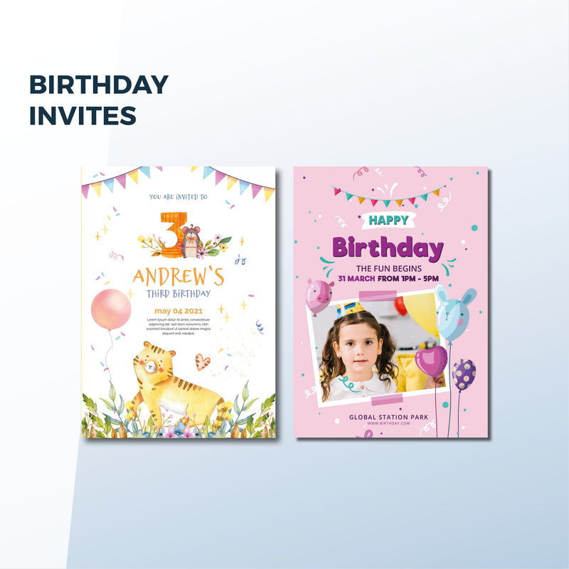 Party Invitations/Tickets