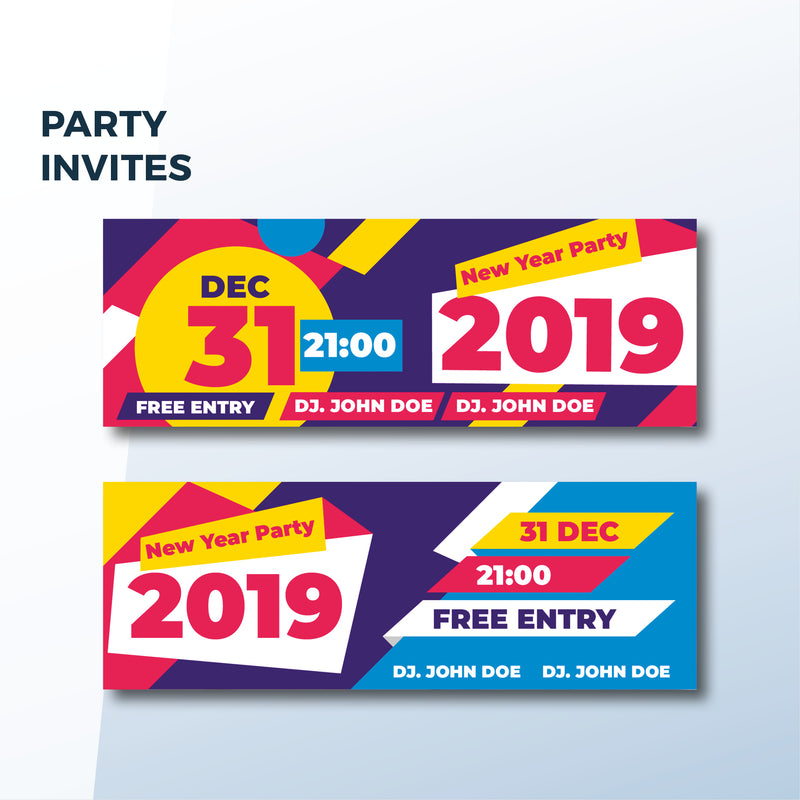 Party Invitations/Tickets - Plus-2-print