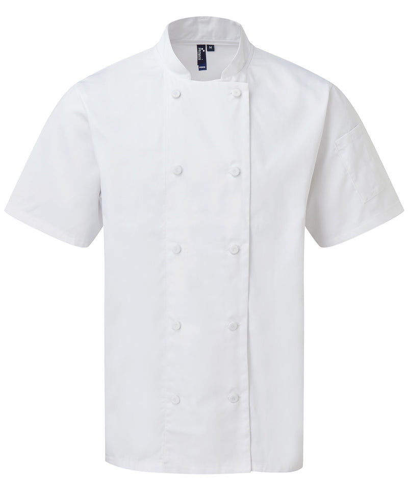 Coolchecker Short Sleeve Chef's Jacket