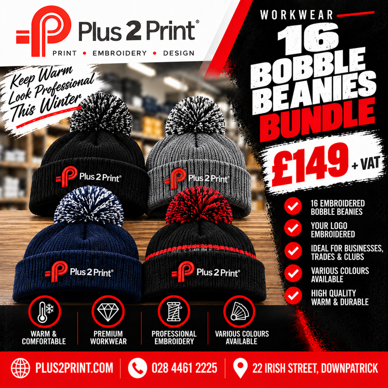 WINTER OFFER - 16 x Bobble Beanies