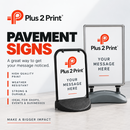 Pavement Signs