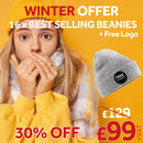 WINTER OFFER - 16 x Beanies