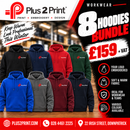 WINTER OFFER - 8 x College hoodie