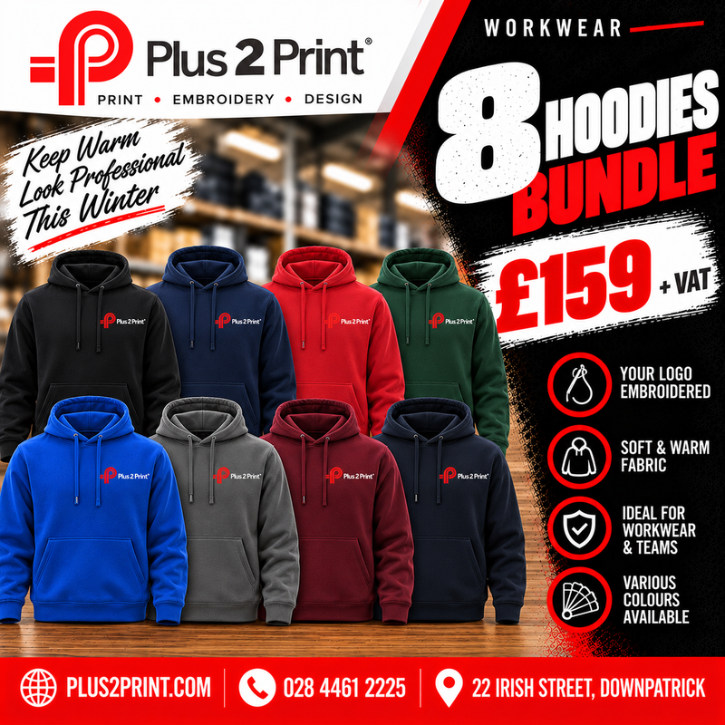 WINTER OFFER - 8 x College hoodie