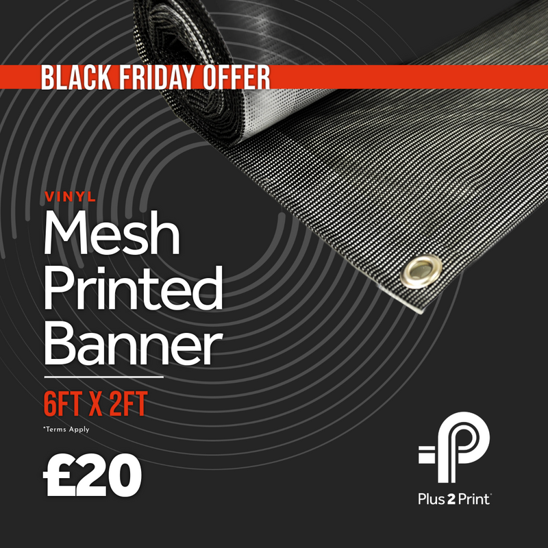 Black Friday Vinyl Mesh Banner