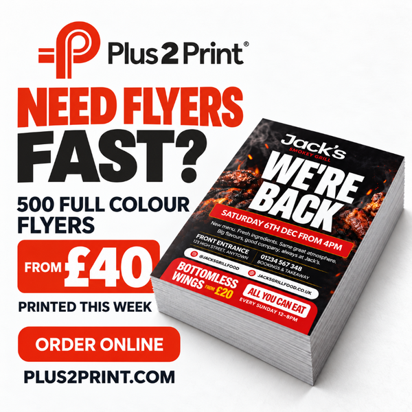500 Full Colour Flyers