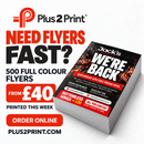 500 Full Colour Flyers