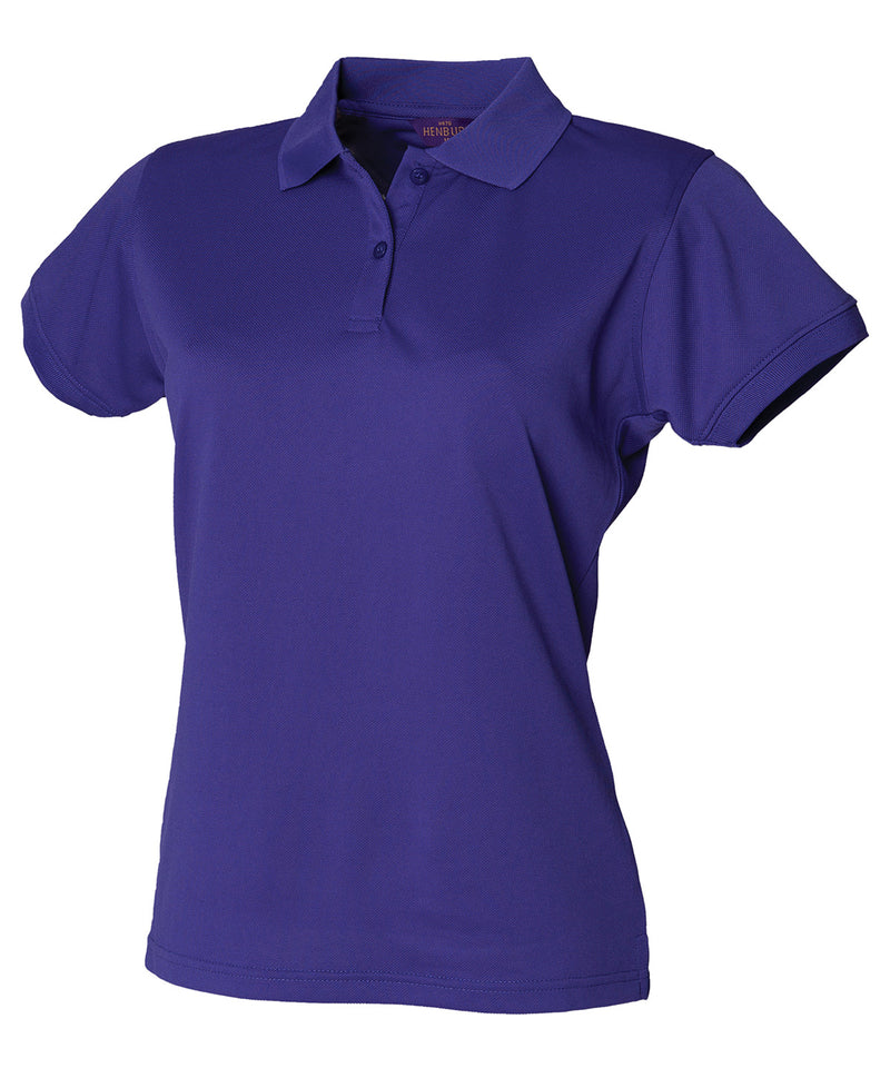 Henbury Coolplus Women's Polo Shirt