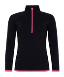 AWDis Women's cool ½ zip sweatshirt - JC036