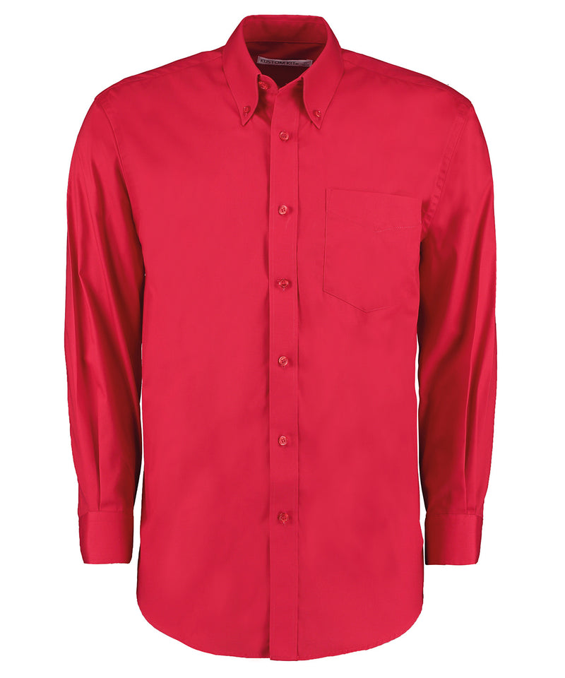 Kustom Kit Long Sleeve Oxford Shirt (KK105)