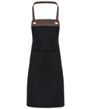 Premier Espresso bib apron - PR123