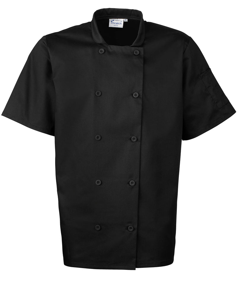 Premier - Short sleeve chef’s jacket - PR656
