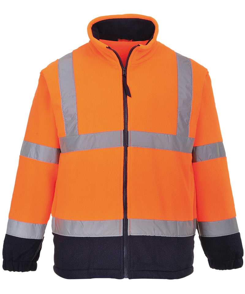 PORTWEST - Hi-Vis Mesh Lined Fleece