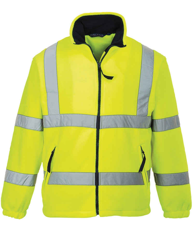 PORTWEST - Hi-Vis Mesh Lined Fleece