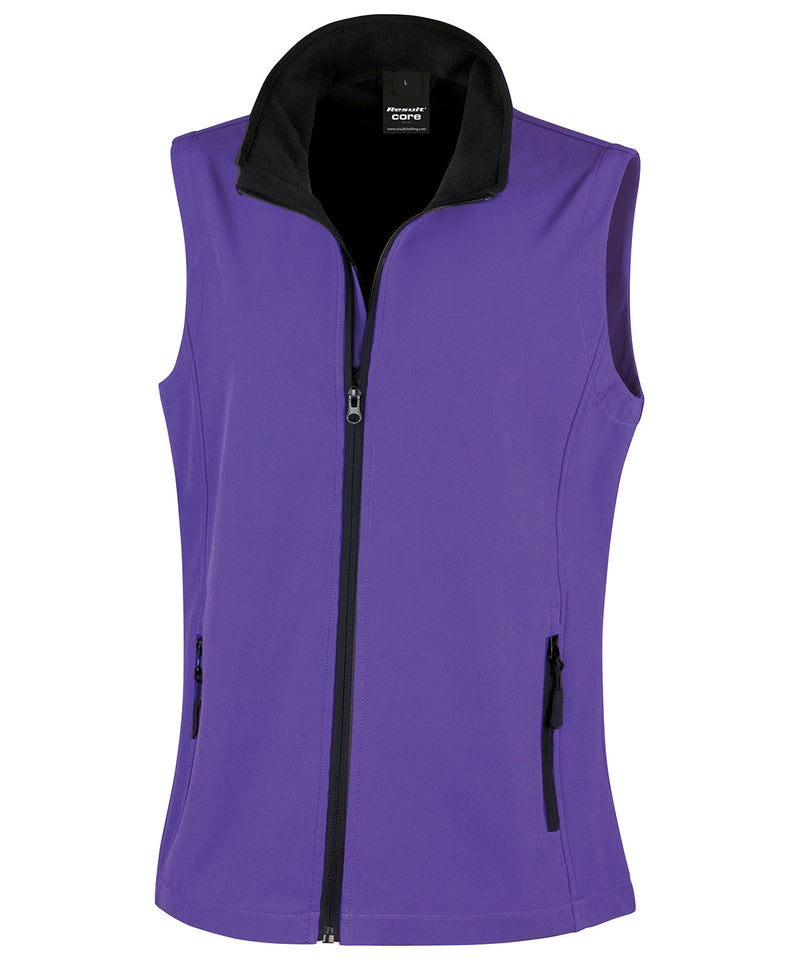 Result Women's Softshell Bodywarmer (R232F)
