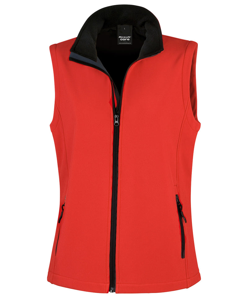 Result Women's Softshell Bodywarmer (R232F)