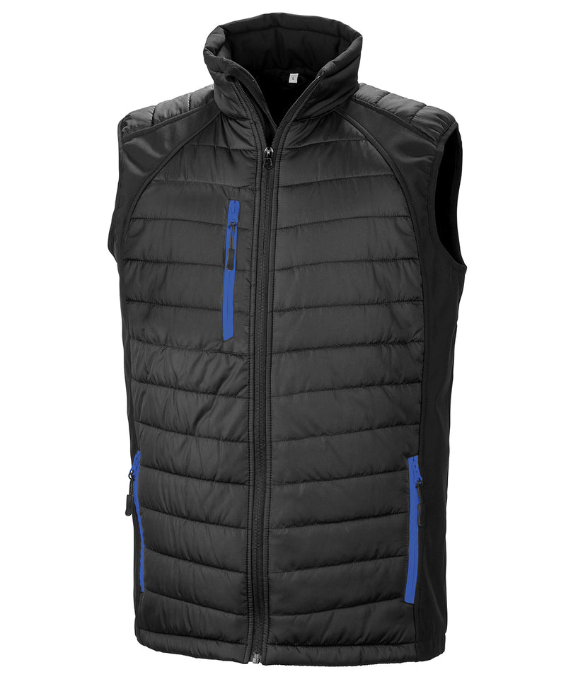 Result Compass Padded Softshell Gilet