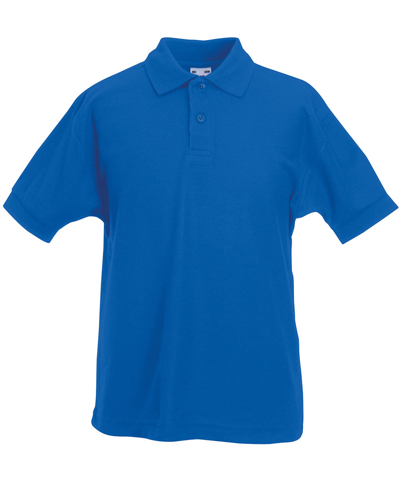 Fruit of the Loom - Kids 65/35 piqué polo -  SS417