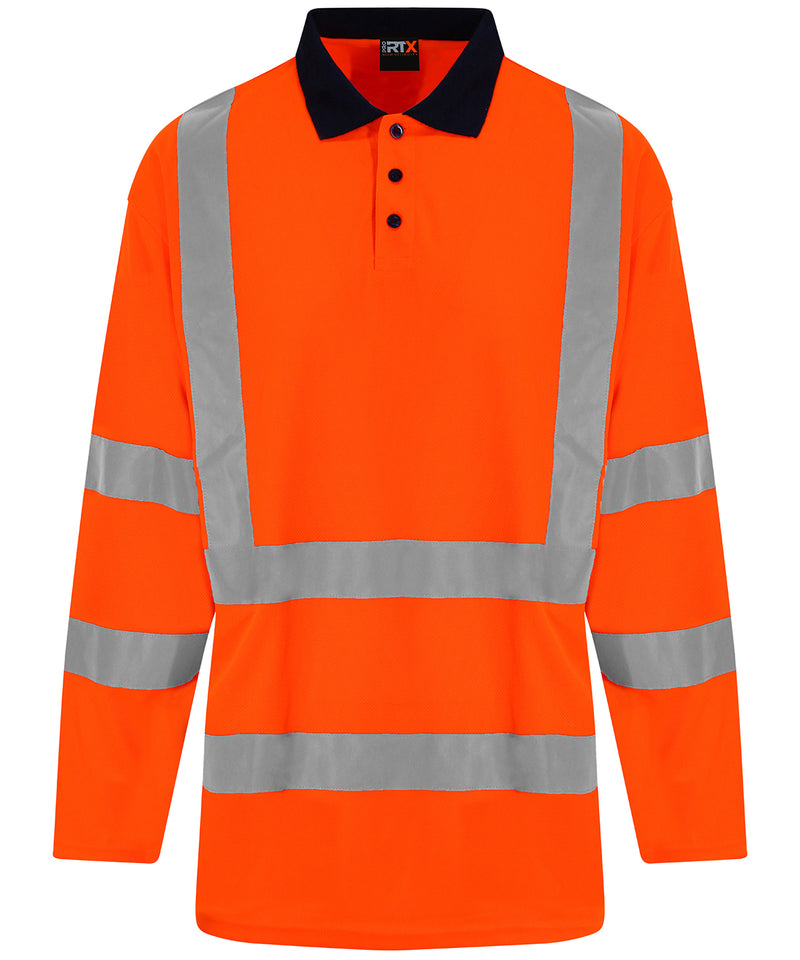 Pro RTX Hi-Vis Long Sleeve Polo (RX715)