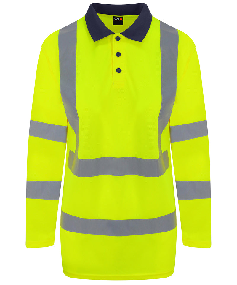 Pro RTX Hi-Vis Long Sleeve Polo (RX715)