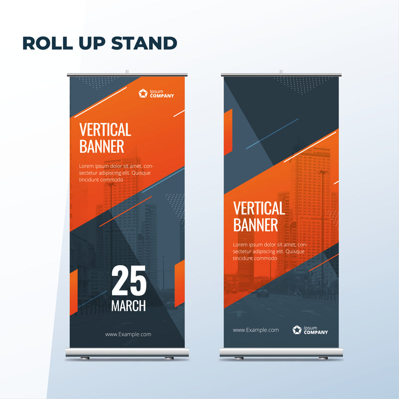 full-colour pop up banner stands available from Plus2Print