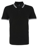 Men's classic fit tipped polo - AQ011