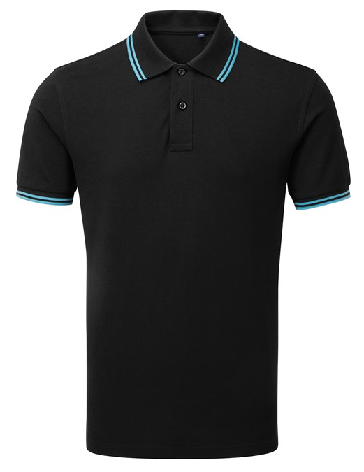 Men's classic fit tipped polo - AQ011