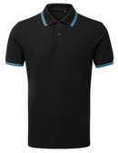 Men's classic fit tipped polo - AQ011