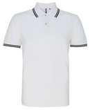 Men's classic fit tipped polo - AQ011