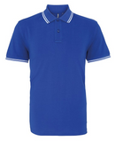 Men's classic fit tipped polo - AQ011