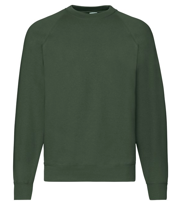Fruit of the Loom - Mens Classic 80/20 raglan sweatshirt - SS270