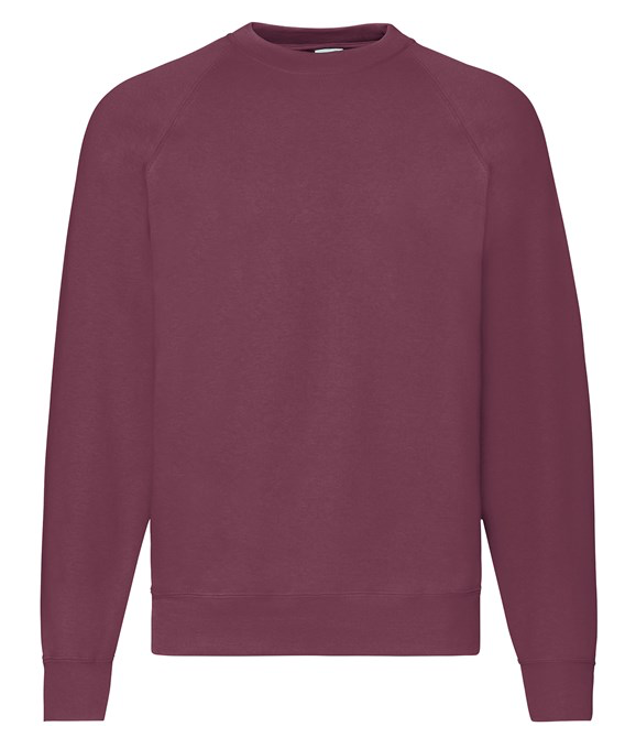 Fruit of the Loom - Mens Classic 80/20 raglan sweatshirt - SS270
