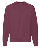Fruit of the Loom - Mens Classic 80/20 raglan sweatshirt - SS270