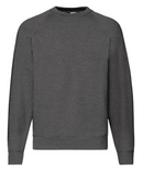 Fruit of the Loom - Mens Classic 80/20 raglan sweatshirt - SS270