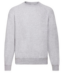 Fruit of the Loom - Mens Classic 80/20 raglan sweatshirt - SS270