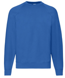 Fruit of the Loom - Mens Classic 80/20 raglan sweatshirt - SS270
