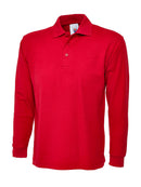 Uneek Long Sleeve Polo Shirt