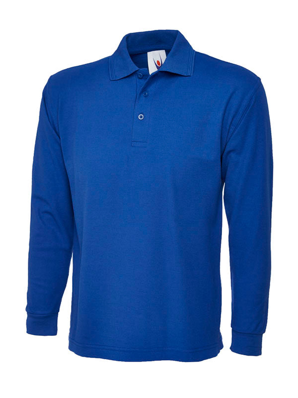 Uneek Long Sleeve Polo Shirt