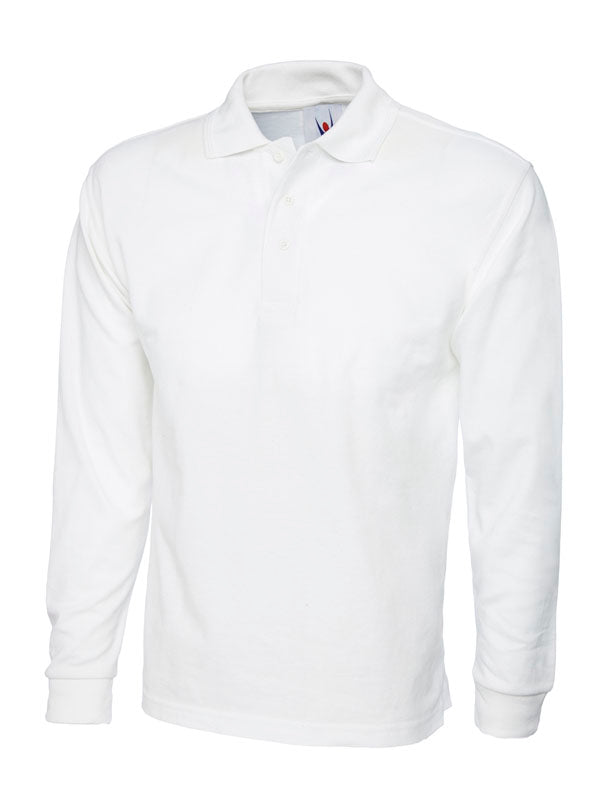 Uneek Long Sleeve Polo Shirt