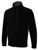 Uneek Two Tone Full-Zip Fleece